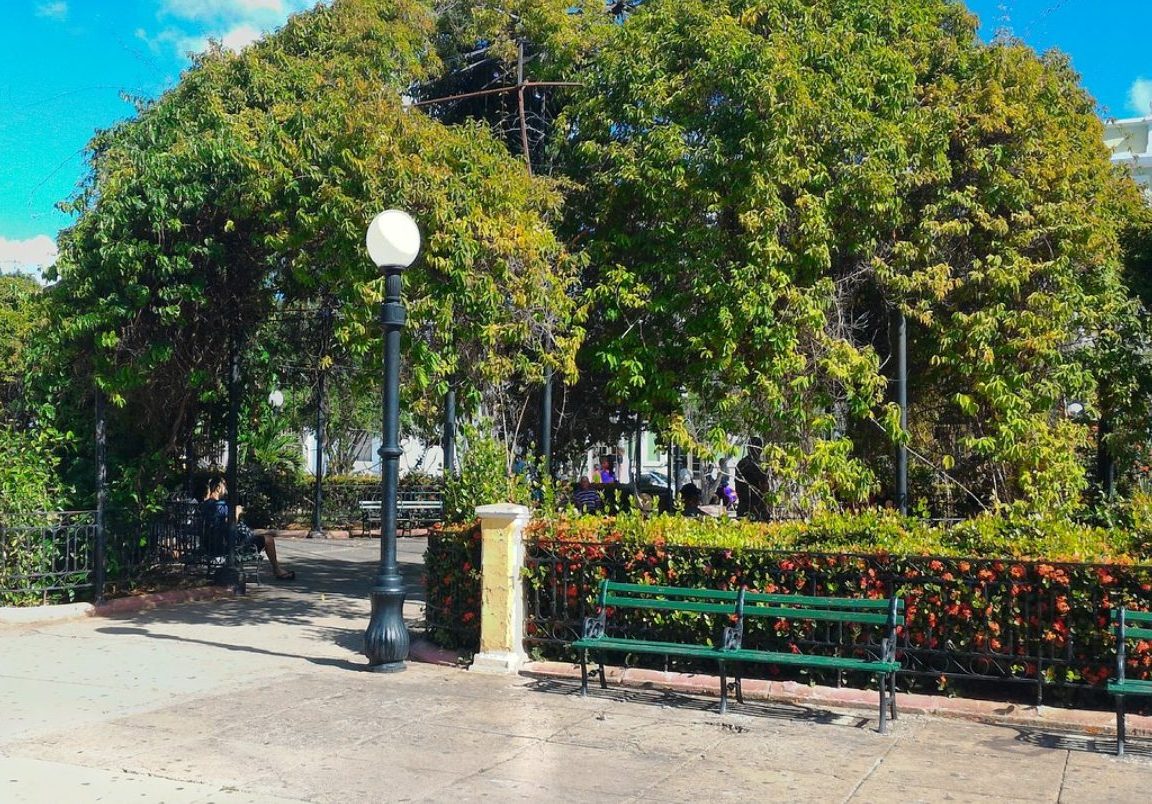 Parque Caspedes Kuba Trinidad