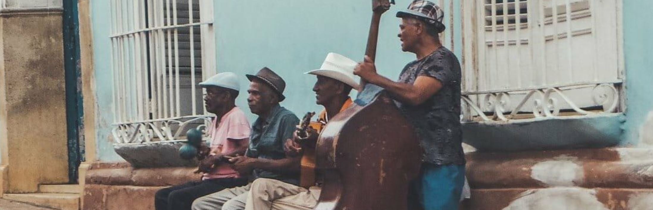 Kubas Straßenmusiker in Trinidad
