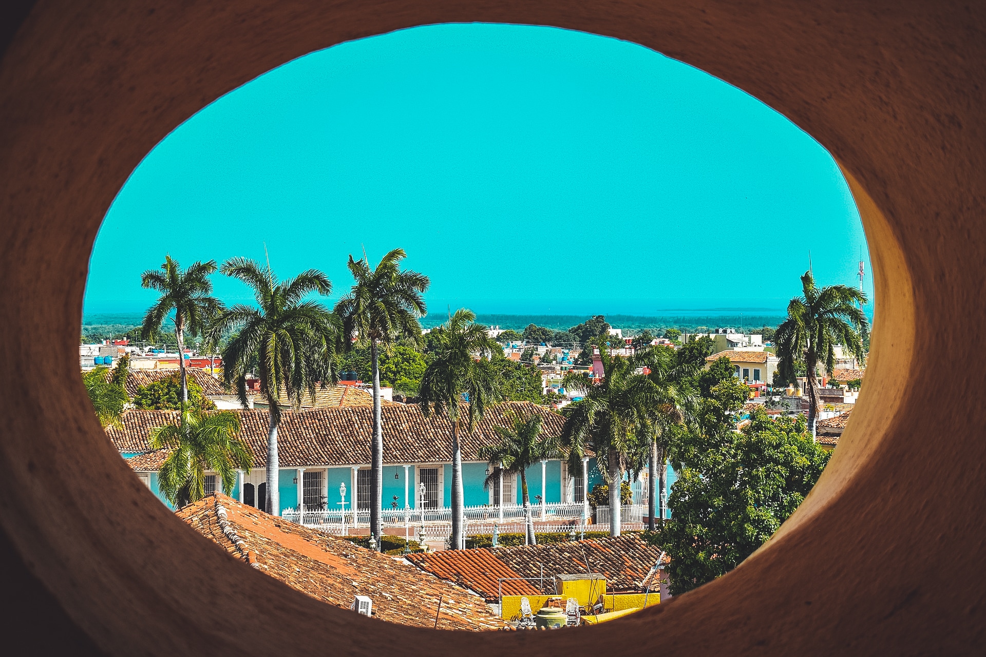 Panorama über Kubas Trinidad